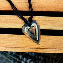 Load image into Gallery viewer, Rustic Heart Necklace
