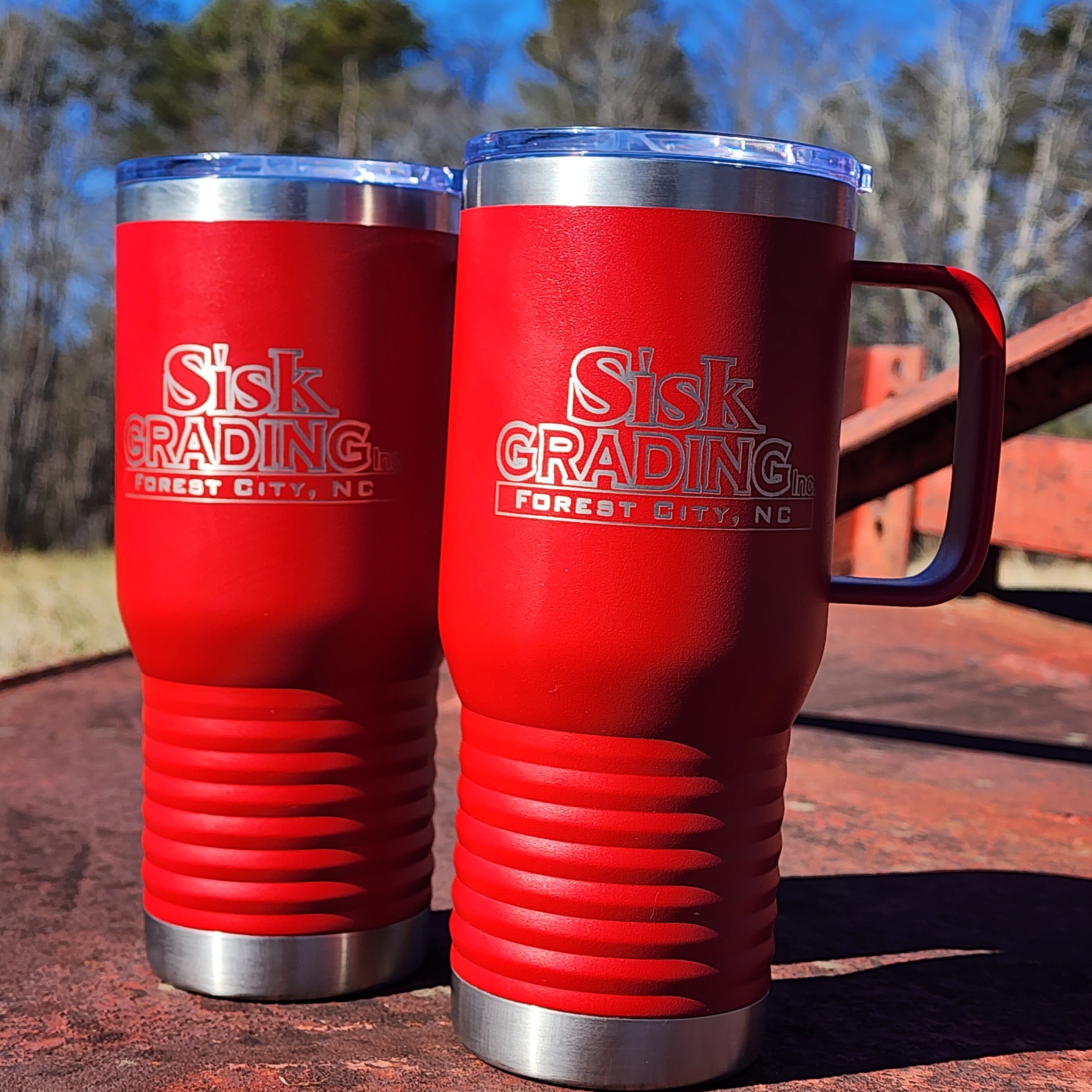 Cherokee Grove Custom Worx Tumbler Engraving