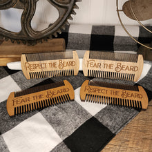 Load image into Gallery viewer, Wooden Beard Combs
