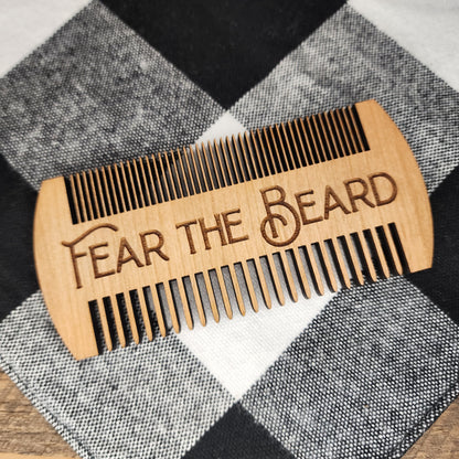 Wooden Beard Combs