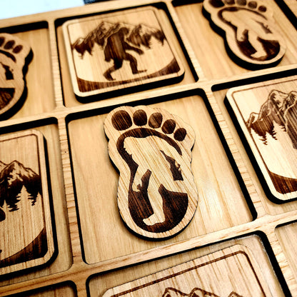 Big Foot Tic-Tac-Toe