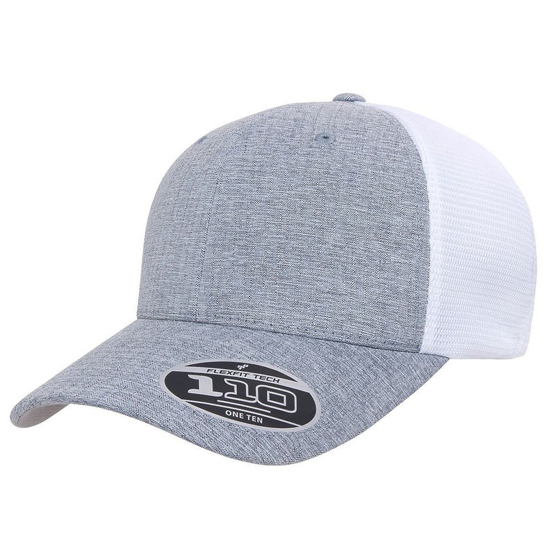 Melange Silver / White