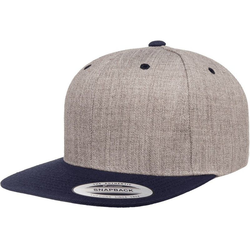 Heather Gray / Navy