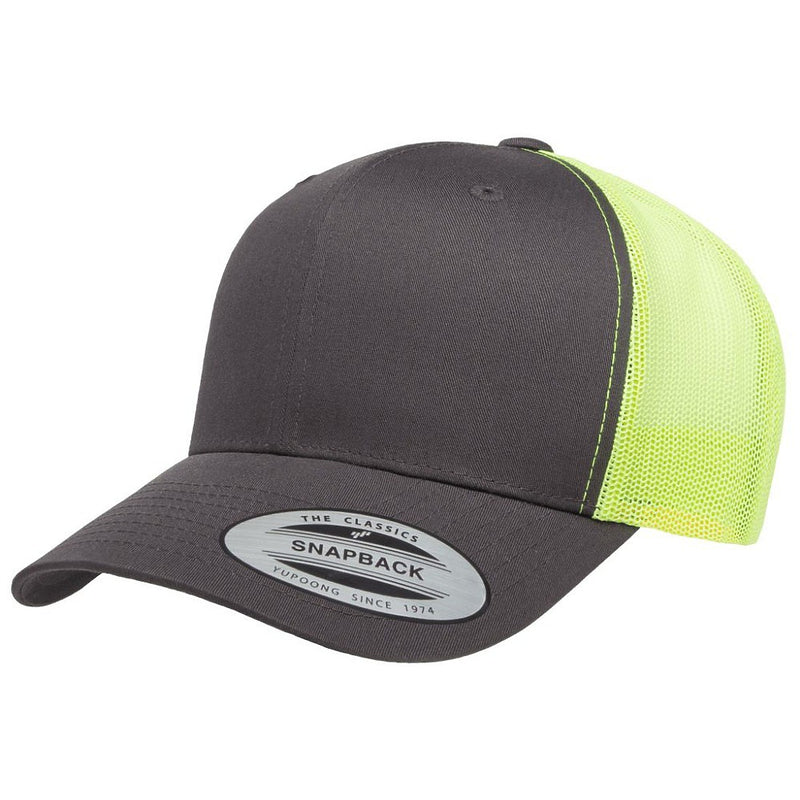 Charcoal / Neon Green