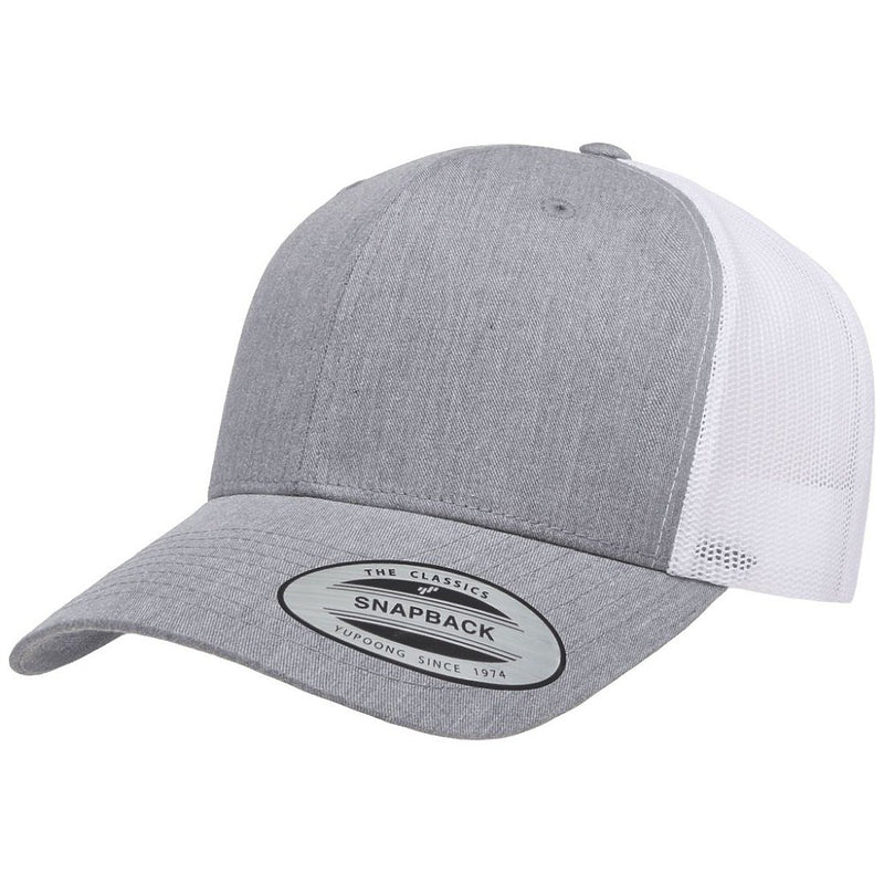 Heather Gray / White