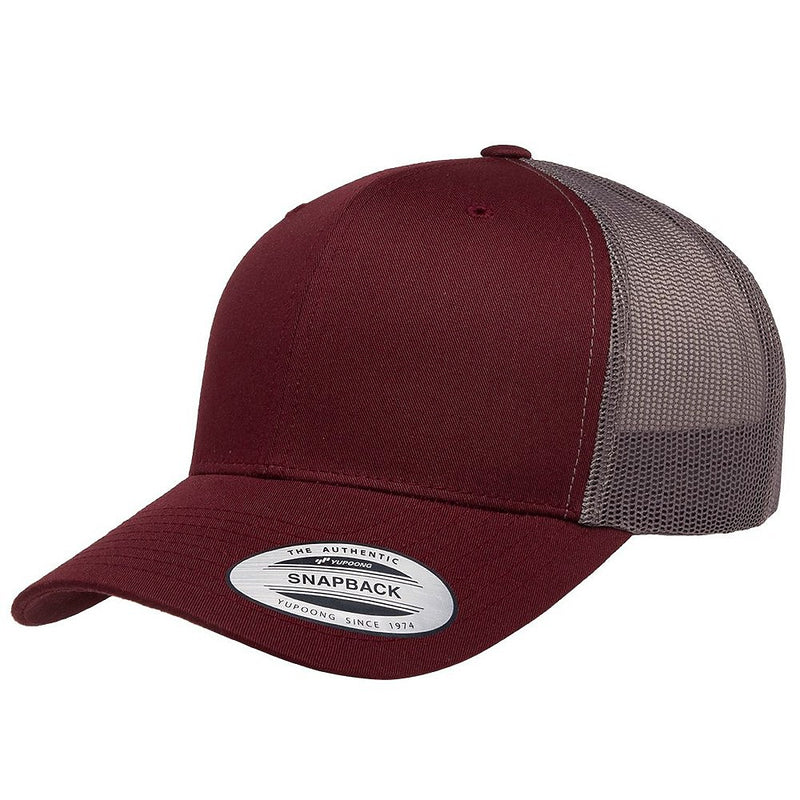 Maroon / Gray