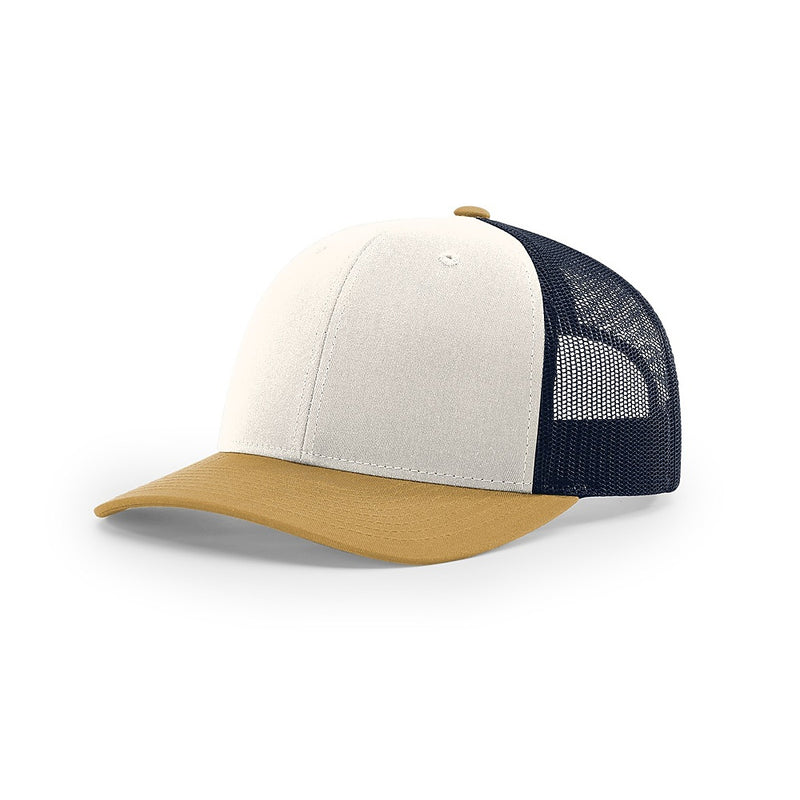 Cream / Navy / Amber Gold