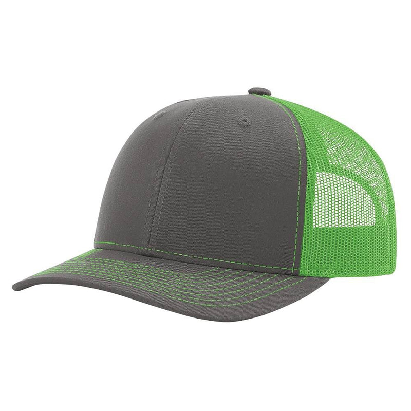 Charcoal / Neon Green