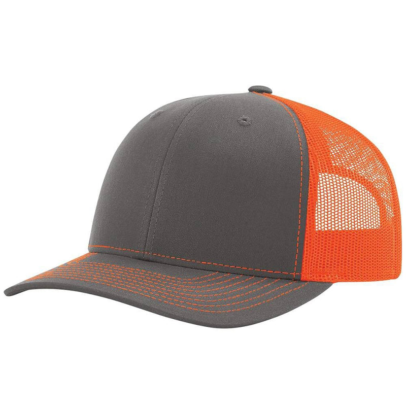 Charcoal / Neon Orange