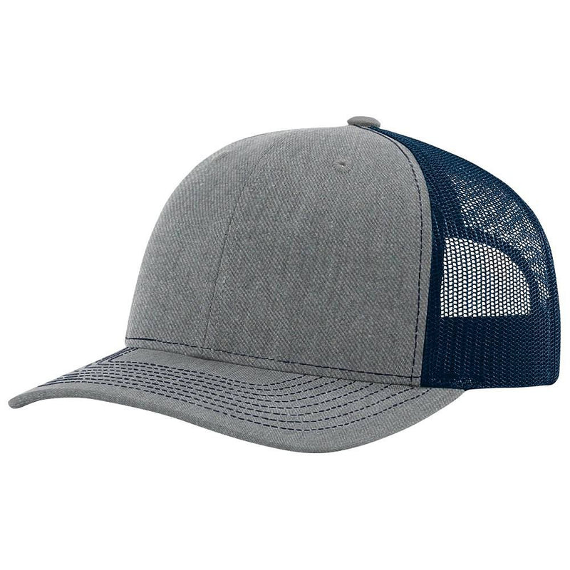 Heather Gray / Navy