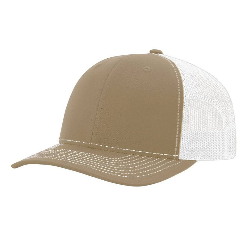 Khaki / White