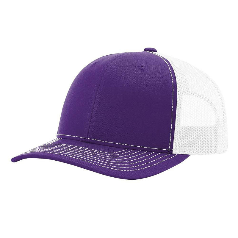 Purple / White