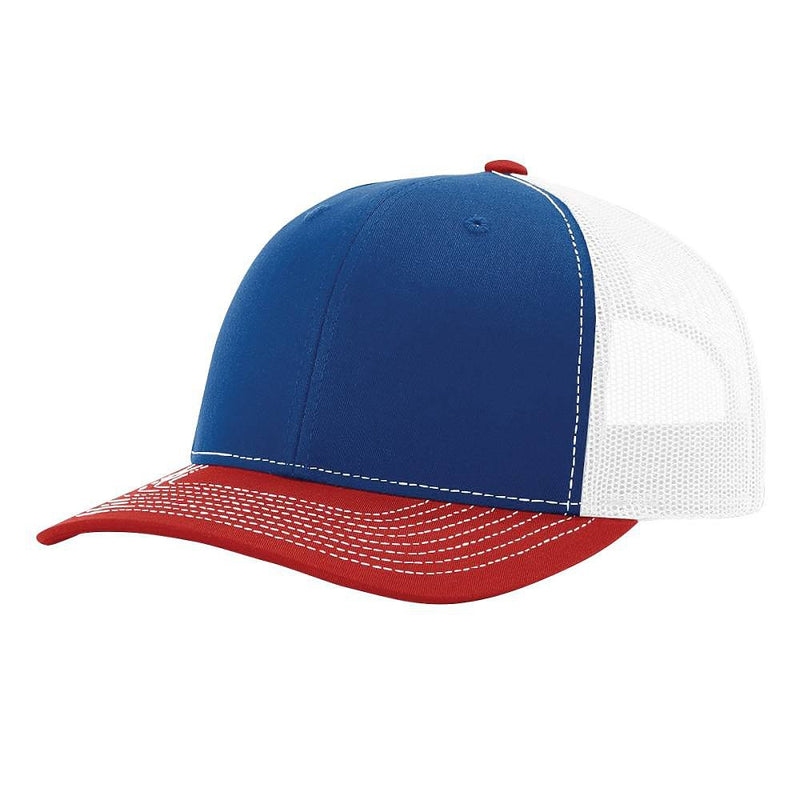 Royal / White / Red