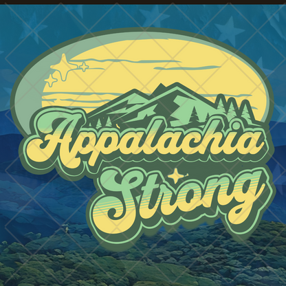 Retro Appalachia Strong | Hurricane Relief | Threads of Hope