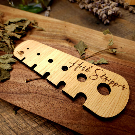 Wooden Herb Stripper