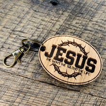Load image into Gallery viewer, Jesus is the Way Keychain
