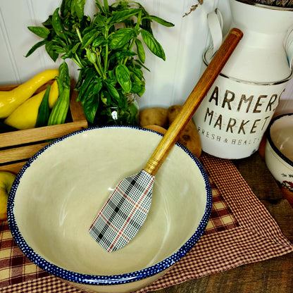 Plaid Silicone Spatula