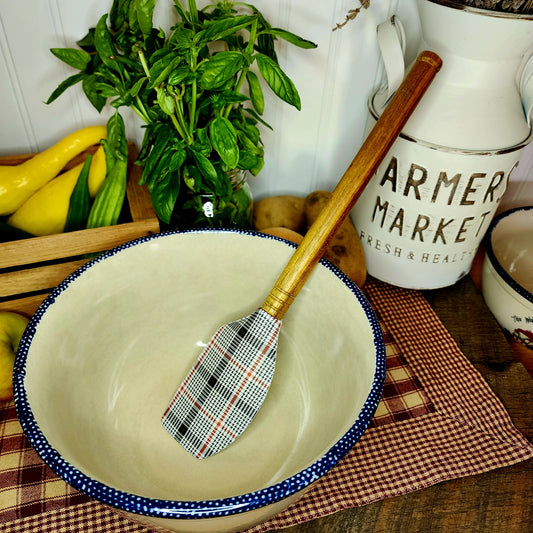 Plaid Silicone Spatula