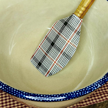 Plaid Silicone Spatula