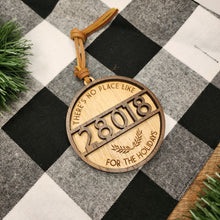 Load image into Gallery viewer, There is No Place Like Home Zip Code Ornament
