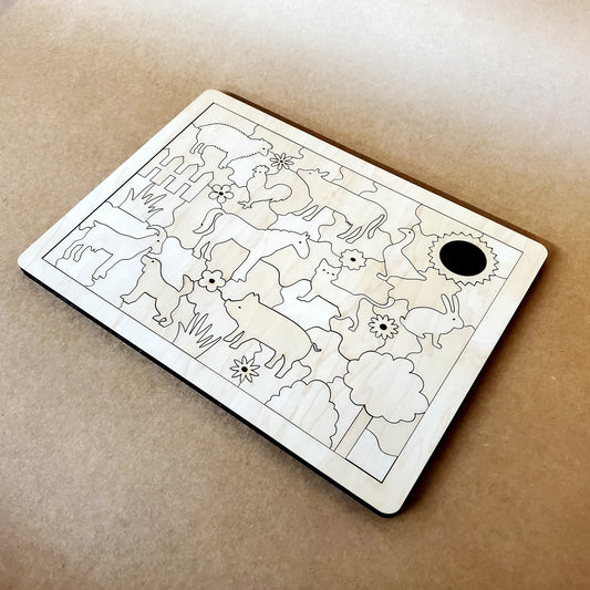 Farm Animal Puzzle
