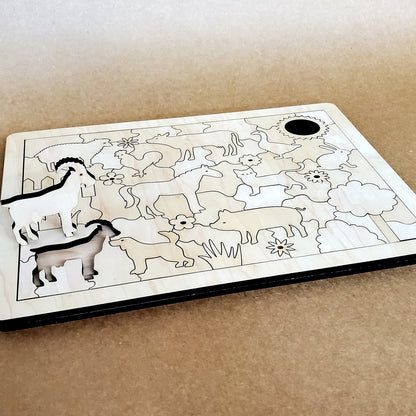 Farm Animal Puzzle