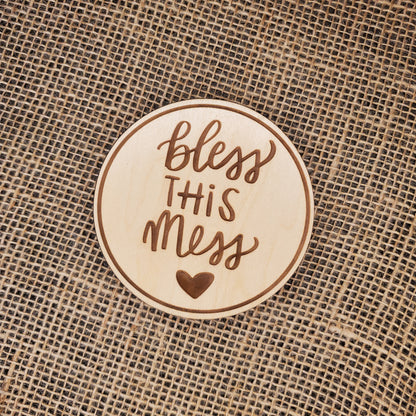 Bless This Mess Coaster