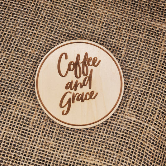 Coffee and Grace Coaster