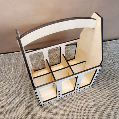 Six Pack Beer Caddy - Workin' On my Six Pack One Beer At A Time