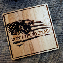 Load image into Gallery viewer, Don&#39;t Tread on Me Coaster
