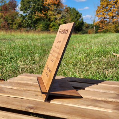 Custom Business Information Sign