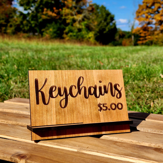 Small Business Pricing Signs