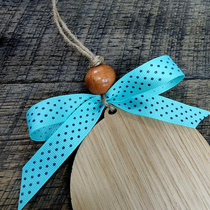 God Blessed Me With Hustle Blue Ribbon Back