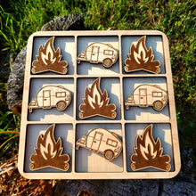 Load image into Gallery viewer, Camper vs Campfire Tic-Tac-Toe
