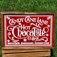 Load image into Gallery viewer, Candy Cane Lane - Hot Chocolate Bar - Whipped Cream, Marshmallows and Peppermint Sticks
