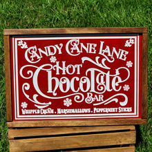 Load image into Gallery viewer, Candy Cane Lane - Hot Chocolate Bar - Whipped Cream, Marshmallows and Peppermint Sticks
