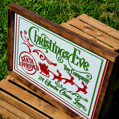 Christmas Eve Toy Company - Christmas Sign