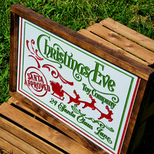 Load image into Gallery viewer, Christmas Eve Toy Company - Christmas Sign
