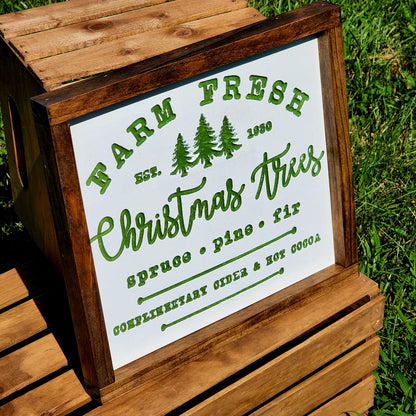 Farm Fresh Christmas Trees - Spruce Pine and Fir - Complimentary Cider and Hot Cocoa