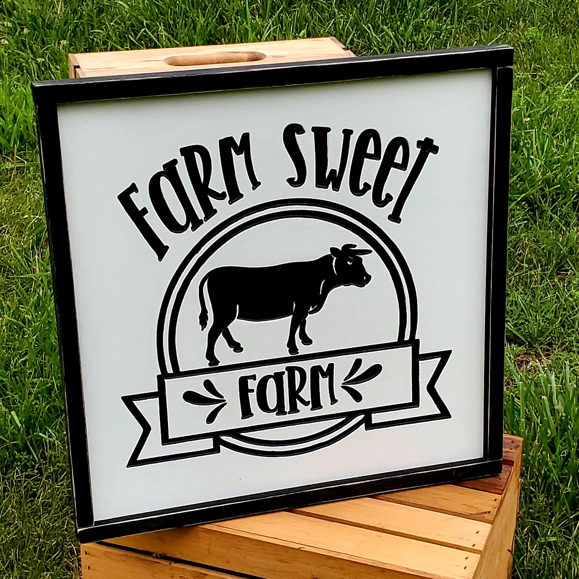 Farm Sweet Farm Sign 