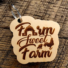 Load image into Gallery viewer, Keychain Farm Sweet Farm
