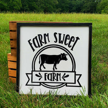 Load image into Gallery viewer, Farm Sweet Farm - Farmhouse Sign
