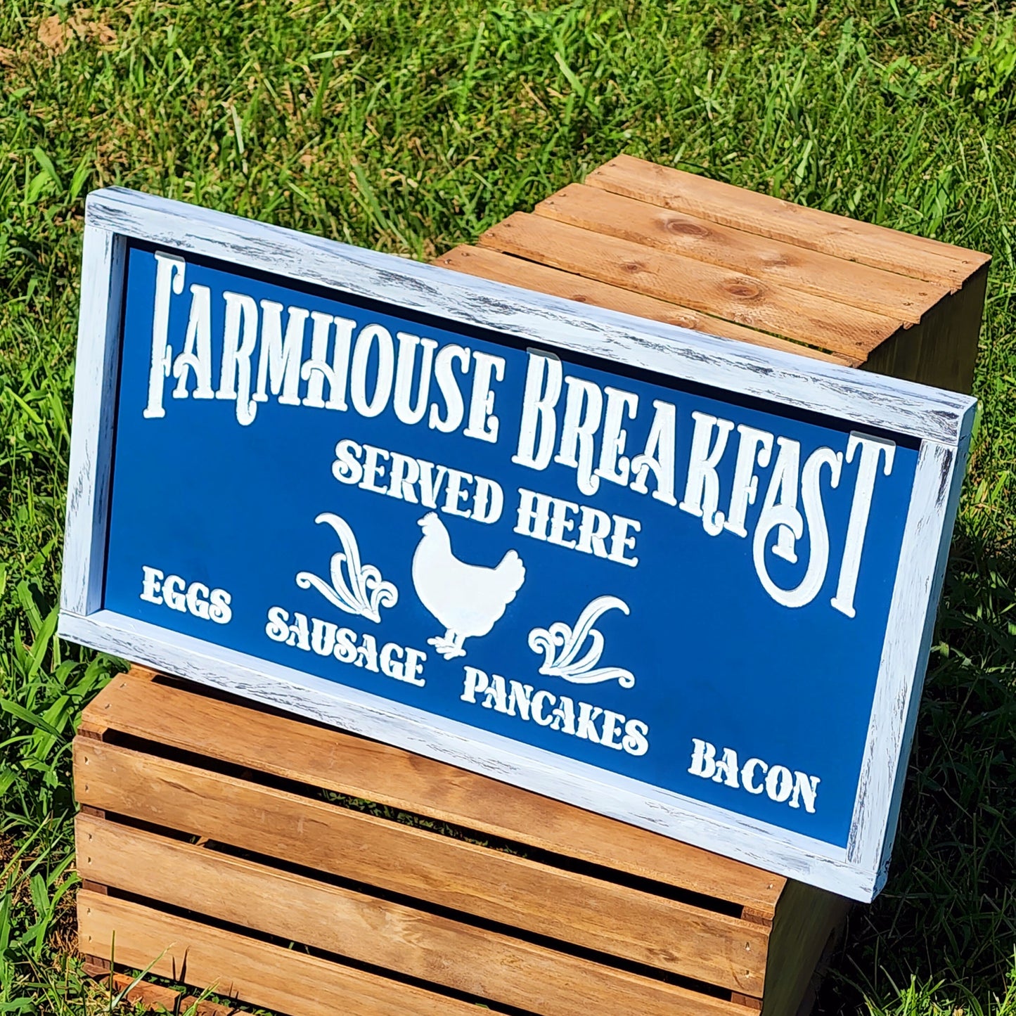 Farmhouse Breakfast Served Here