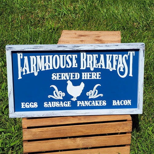 Farmhouse Breakfast Served Here