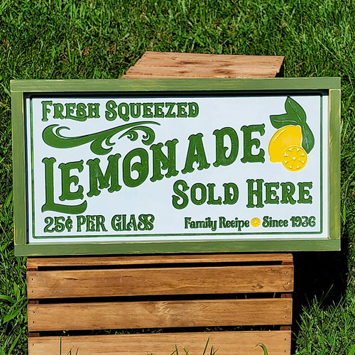 Fresh Squeezed Lemonade Front