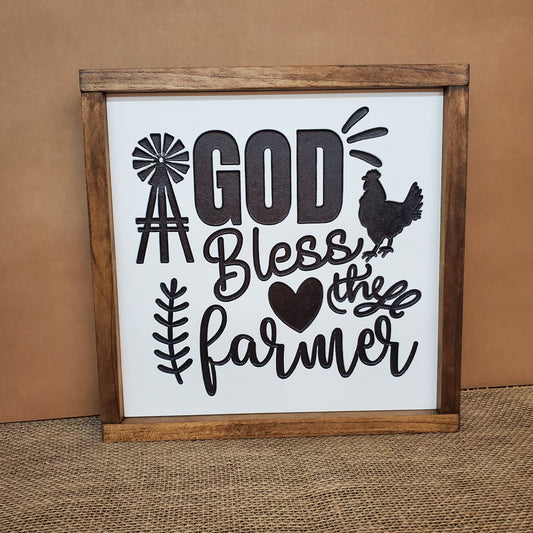 God Bless The Farmer (Chicken and Willmill)