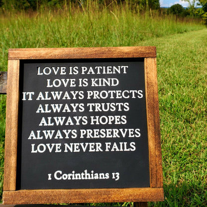 1 Corinthians 13 Sign