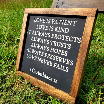 1 Corinthians 13 Sign