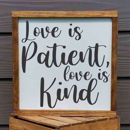 Love is Patient, Love is Kind