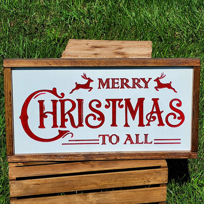 Merry Christmas to All - Reindeer